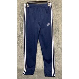 Adidas Navy Boys Track Pants Size L 14/16 NWOT